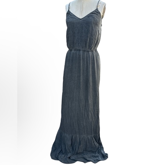 Gypsy 05 Maxi Dress Gray Made In Hollywood Size S - Picture 1 of 5